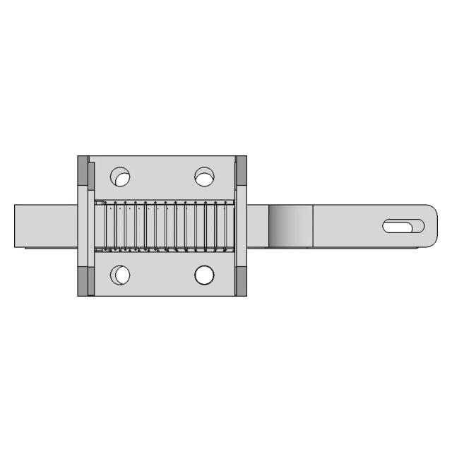 CAD Model of Slam Latch for Engineering Projects