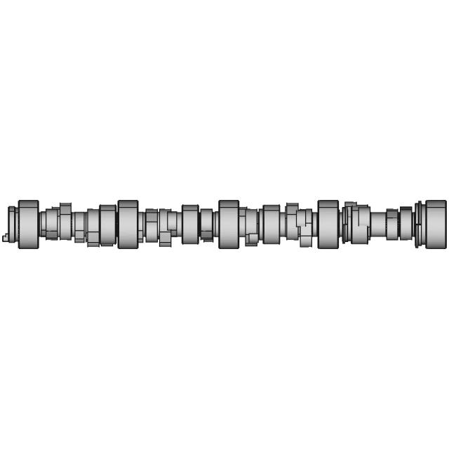 CAD Model of Ls7 Camshaft for Engineering Projects