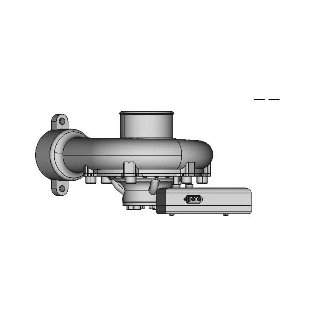CAD Model of Turbocharger for Engineering Projects