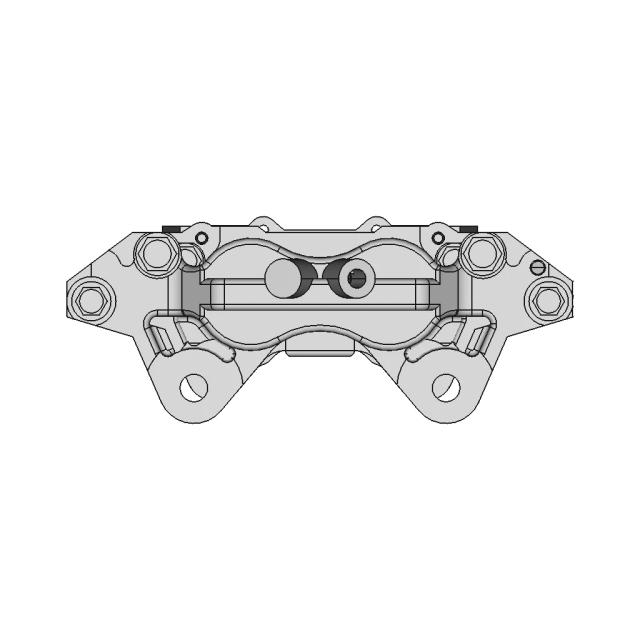 CAD Model of Brake Caliper for Engineering Projects