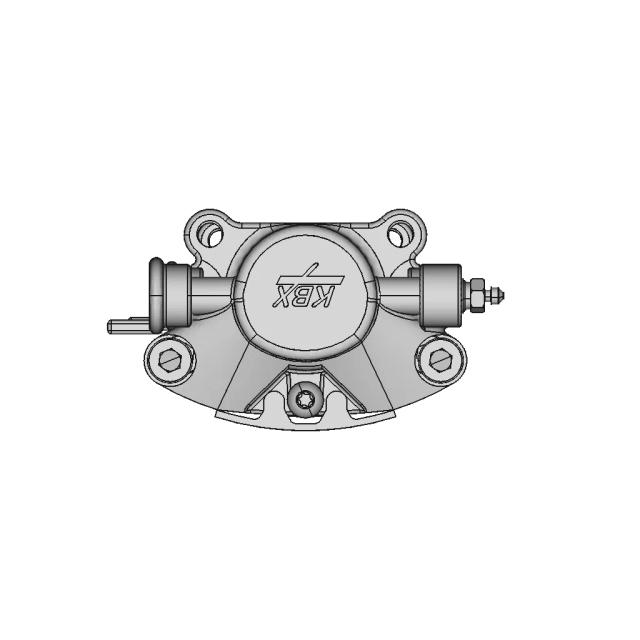 CAD Model of Vespa Brake Caliper for Engineering Projects