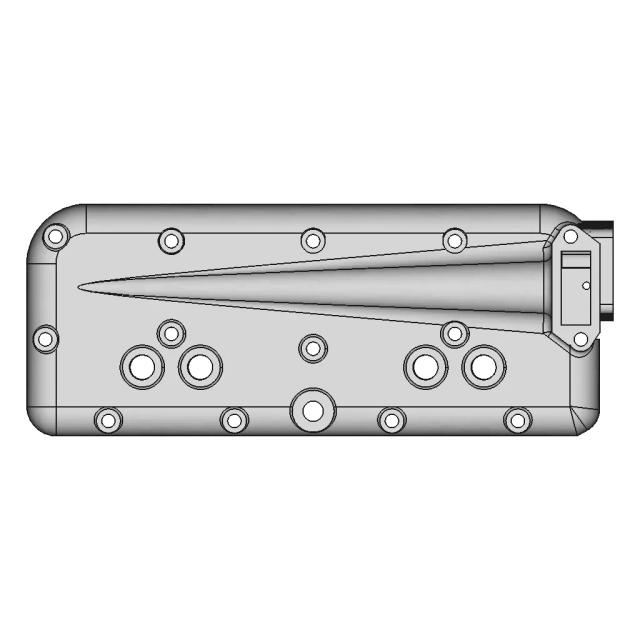 CAD Model of Model A Cylinder Head for Engineering Projects