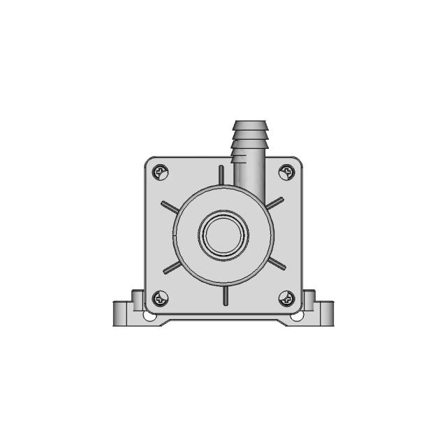 CAD Model of 12 V Water Pump for Engineering Projects