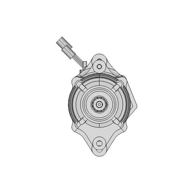 CAD Model of Alternator for Engineering Projects