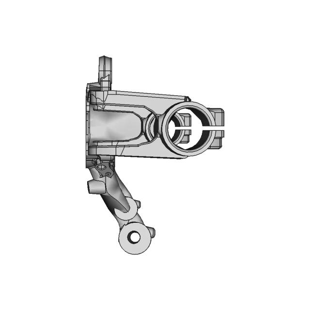 CAD Model of Steering Knuckle Joint for Engineering Projects