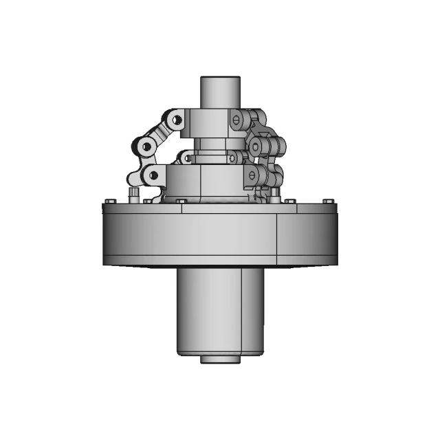 CAD Model of Clutch Assembly for Engineering Projects