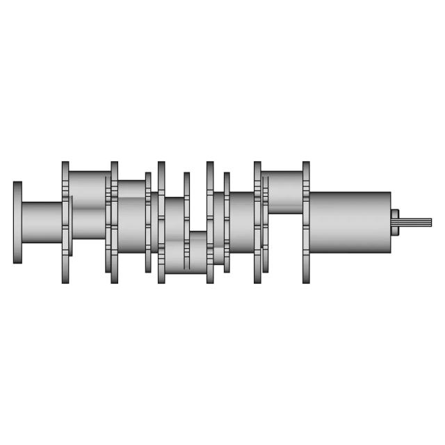 CAD Model of Crank Shaft for Engineering Projects
