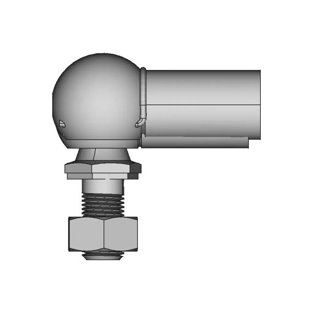 CAD Model of Ball Joint M8 for Engineering Projects