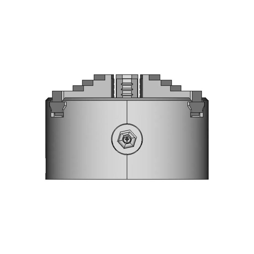 CAD Model of Simple Lathe Chuck for Engineering Projects