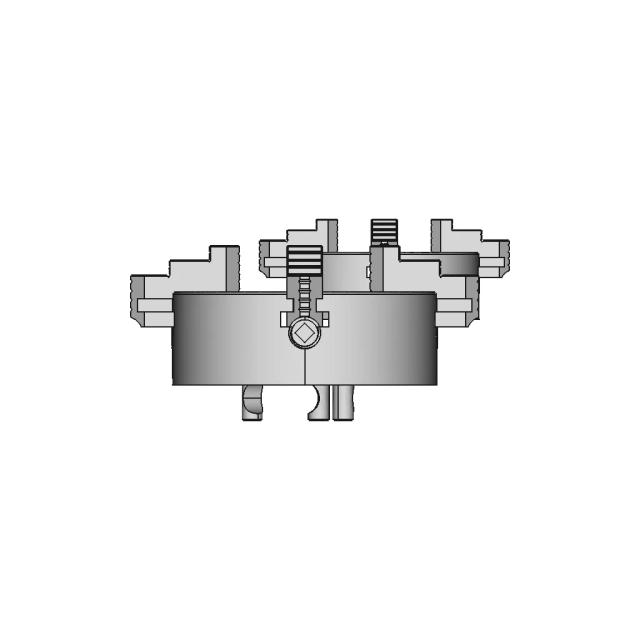 CAD Model of Lathe Chuck for Engineering Projects