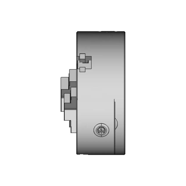 CAD Model of Lathe Chuck for Engineering Projects