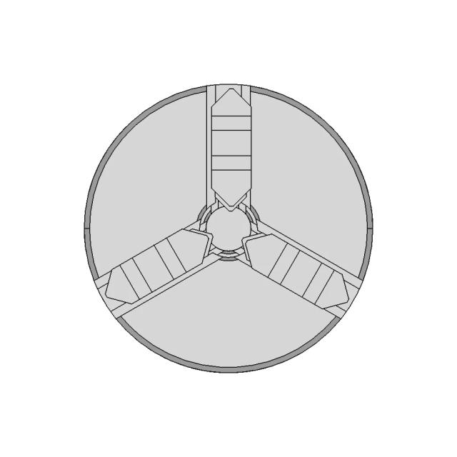 CAD Model of Lathe_Chuck for Engineering Projects