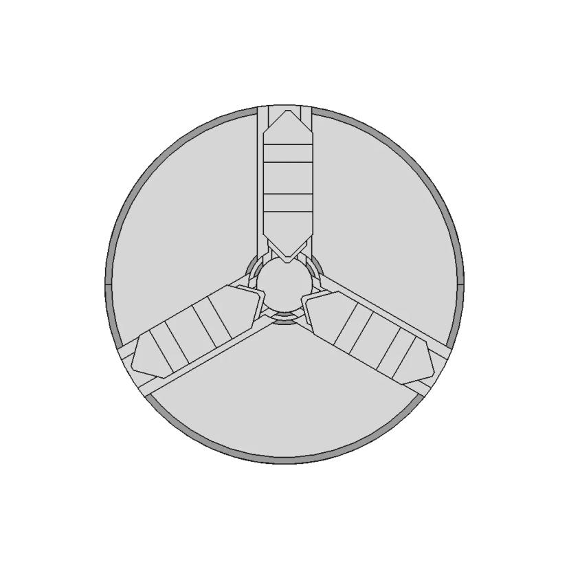 CAD Model of Lathe_Chuck for Engineering Projects