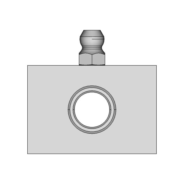 CAD Model of Bearing Housing - Dt 10-60 for Engineering Projects