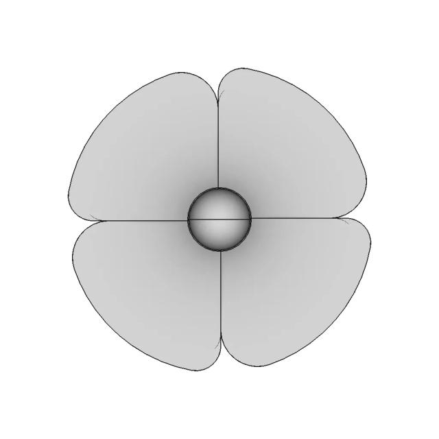 CAD Model of Fan Blade for Engineering Projects