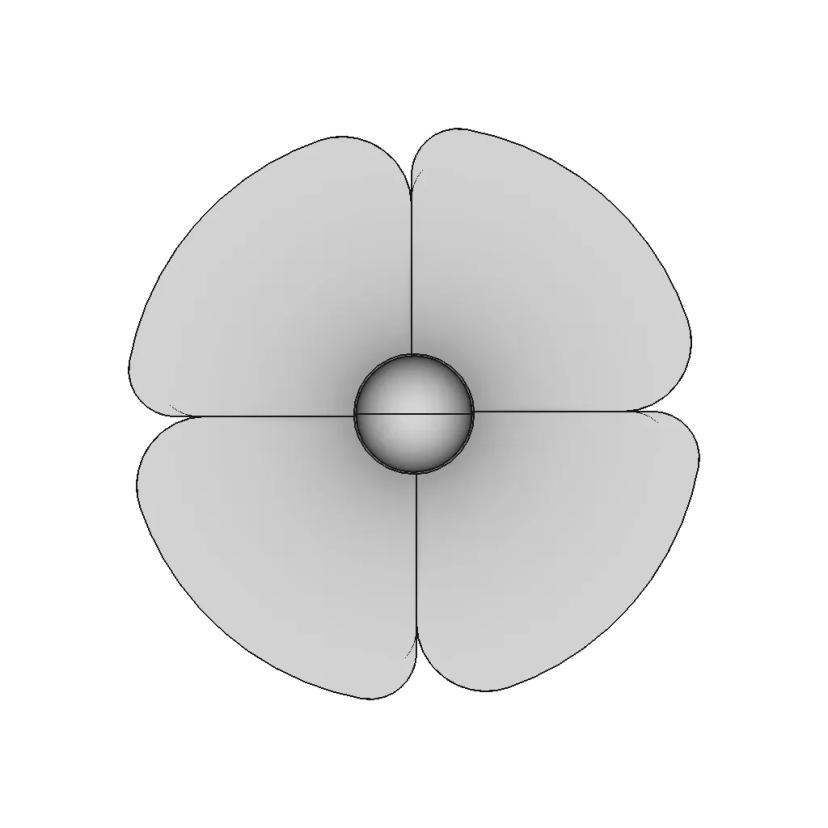 CAD Model of Fan Blade for Engineering Projects