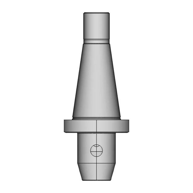 CAD Model of Qc #30 Tool Holder for Engineering Projects