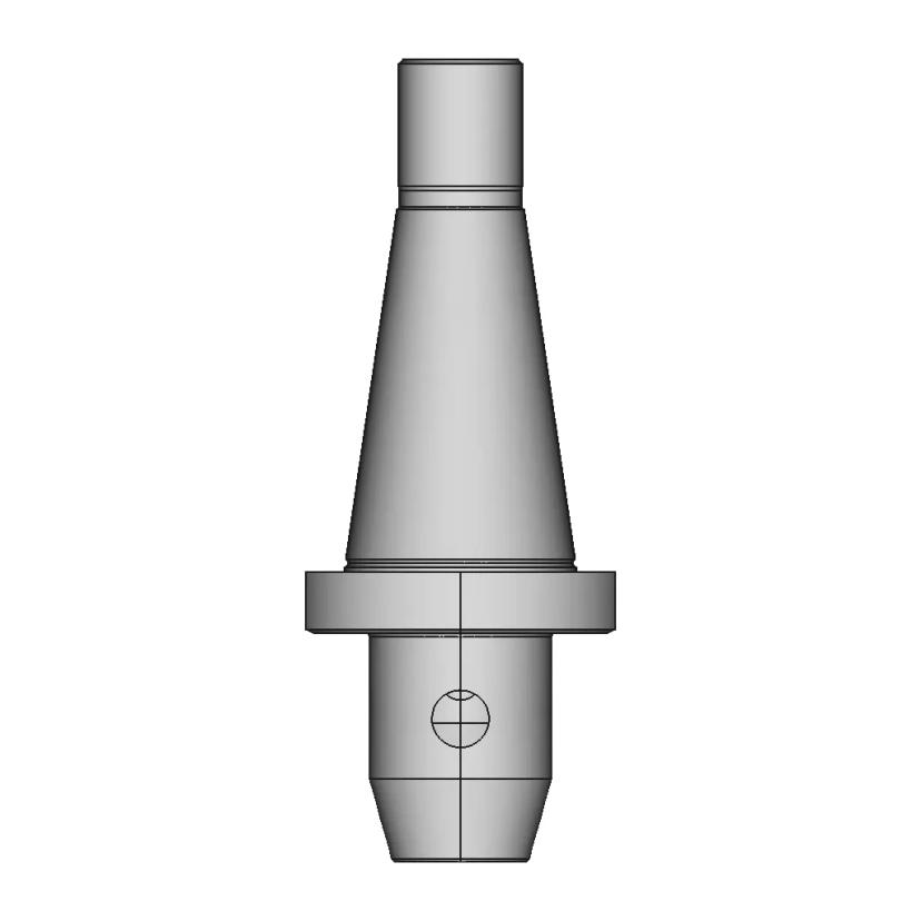 CAD Model of Qc #30 Tool Holder for Engineering Projects
