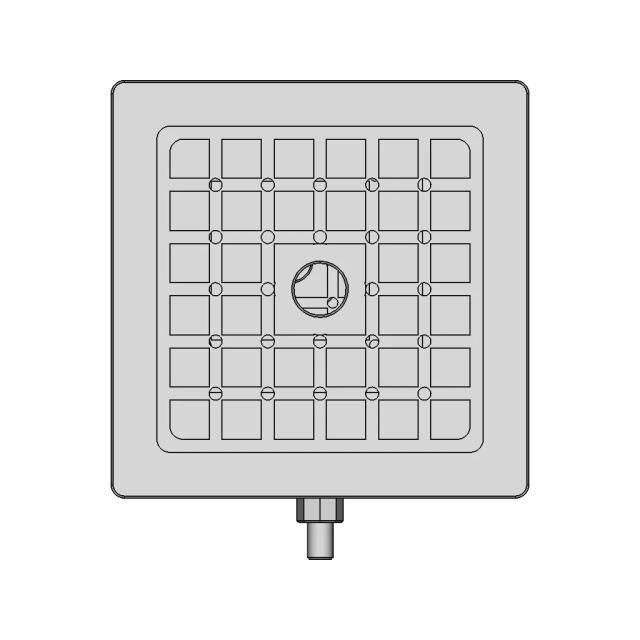 CAD Model of Vacuum Fixture Plate V2 for Engineering Projects