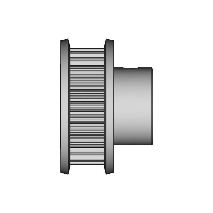 CAD Model of Timing Pulley for Engineering Projects