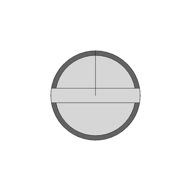 CAD Model of Threaded Insert For Wood for Engineering Projects