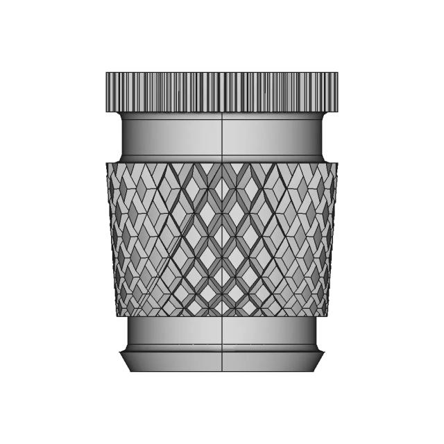 CAD Model of M4 Threaded Insert for Engineering Projects