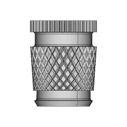 CAD Model of M4 Threaded Insert for Engineering Projects