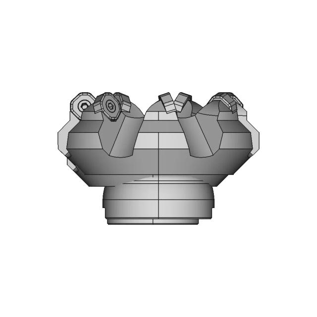 CAD Model of Face Milling Cutter for Engineering Projects