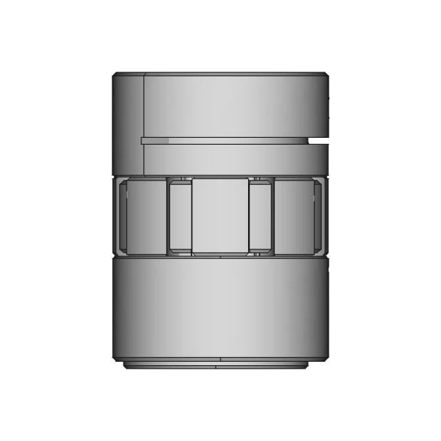 CAD Model of Jaw Coupling for Engineering Projects