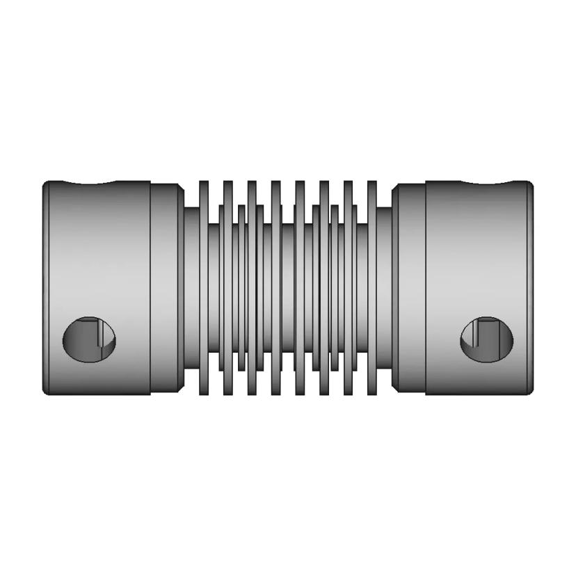 CAD Model of Flexible Shaft Coupling for Engineering Projects