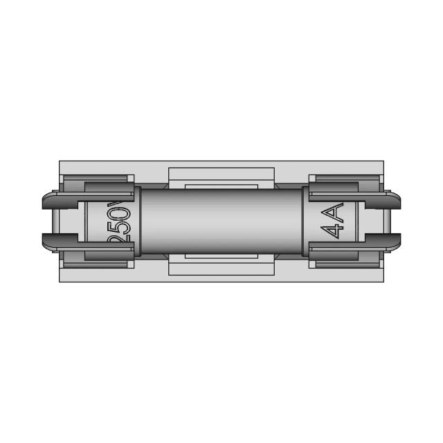 CAD Model of Fuse Holder for Engineering Projects