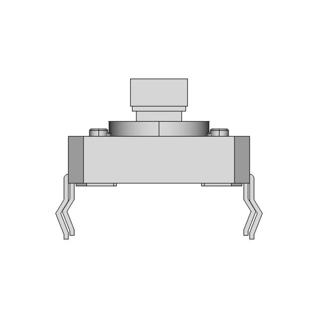 CAD Model of 12Mm Push Button And Cap for Engineering Projects