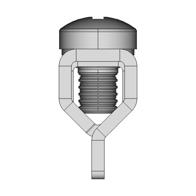 CAD Model of Pcb Screw Terminal for Engineering Projects
