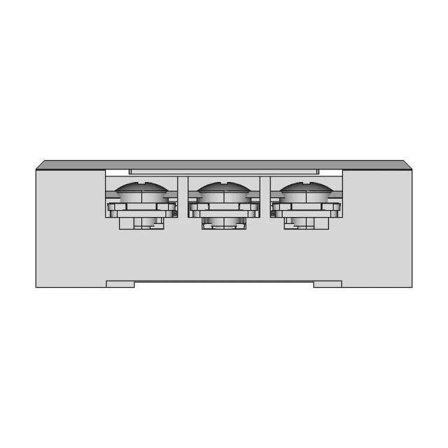 CAD Model of Tb-2503L Terminal Block / Клеммная Колодка for Engineering Projects