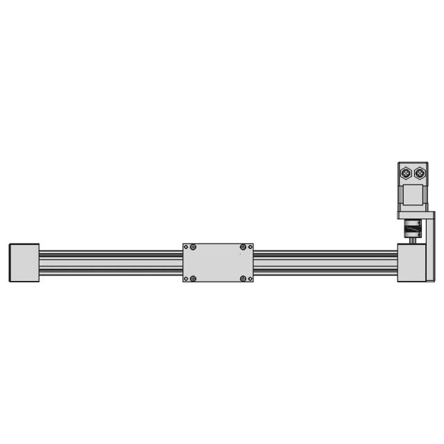 CAD Model of Linear Actuator for Engineering Projects