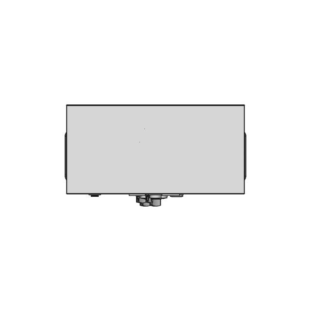 CAD Model of Control Panel Plc+Hmi for Engineering Projects