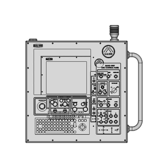 CAD Model of Cnc Control Panel for Engineering Projects