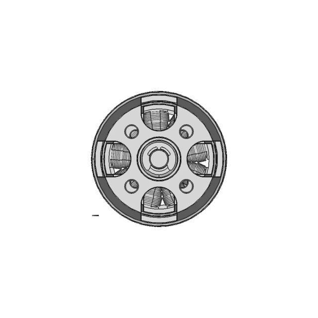 CAD Model of Brushless Dc Motor for Engineering Projects