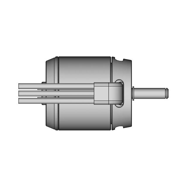 CAD Model of Brushless Dc Motor 3542 920Kv for Engineering Projects