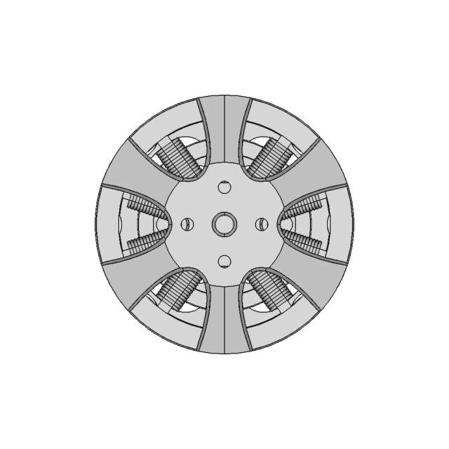 CAD Model of Brushless Dc Motor for Engineering Projects