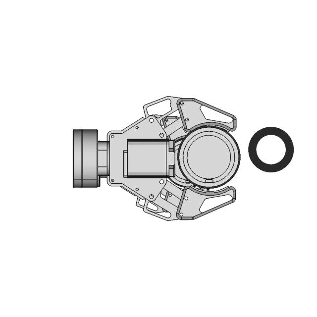 CAD Model of Robot Gripper for Engineering Projects