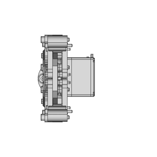 CAD Model of Robot Arm Gripper for Engineering Projects
