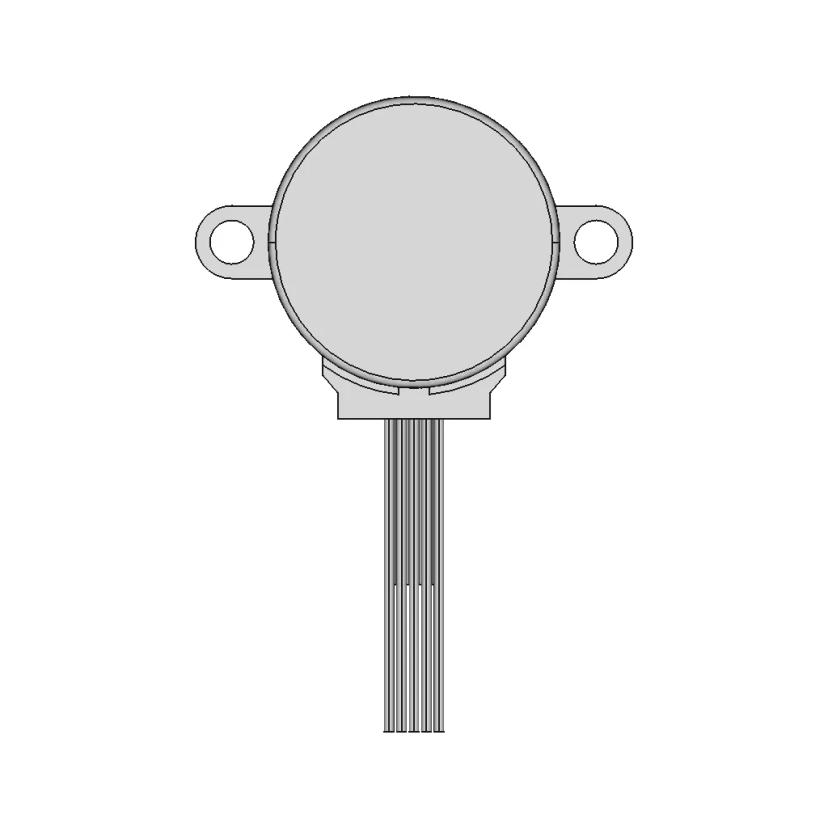 CAD Model of Stepper Motor 28Byj-48 for Engineering Projects