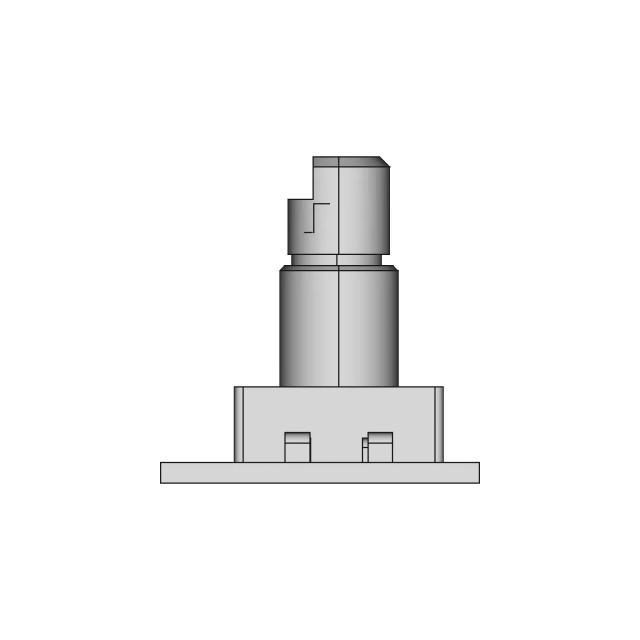 CAD Model of Rotary Encoder Ky-040 for Engineering Projects