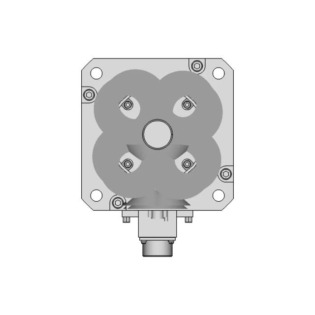CAD Model of Ac Servo Motor for Engineering Projects
