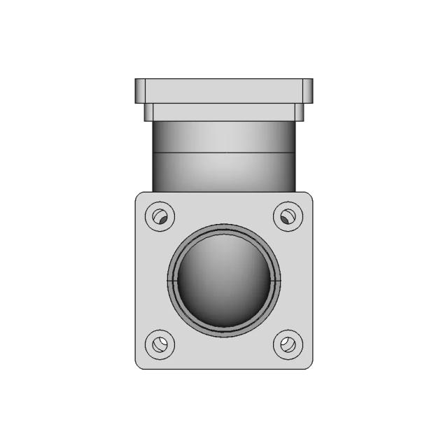 Pipe With Flange - Standard Mechanical Component