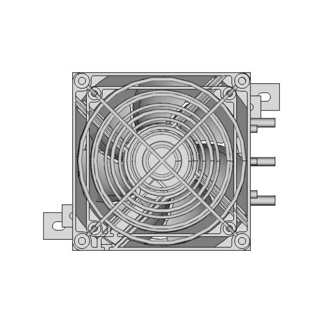 Heater Fan Assy 110Vac 400Watt 80Mmx80Mmx58Mm - Standard Mechanical Component