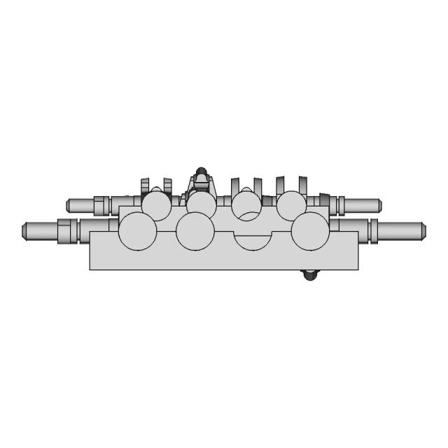 4- Stroke Internal Combustion Engine Assembly - Downloadable CAD Representation