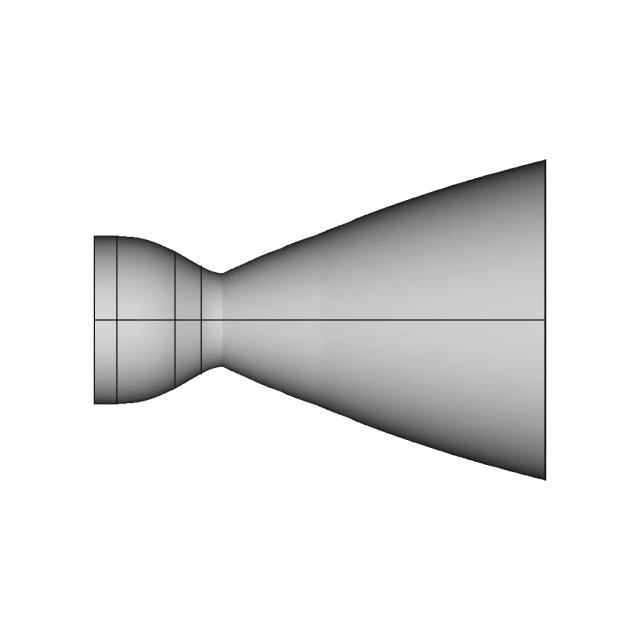 Rocket Nozzle(Vikas 4B Engine) | High-Quality CAD Model
