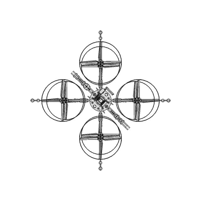 Octocopter X650 (Cd) - Standard Mechanical Component